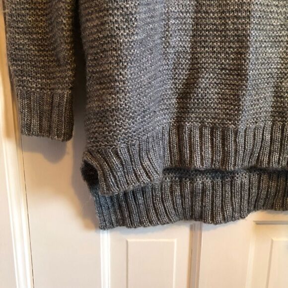 ZARA knit grey sweater - Picture 5 of 7